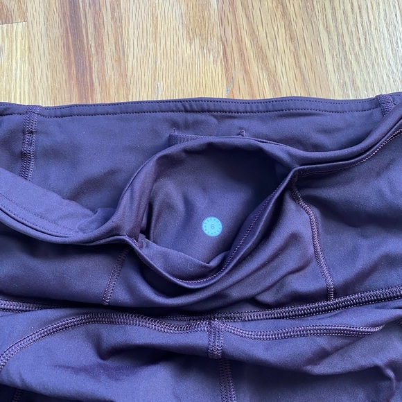Lululemon Fast & Free *Reflective* Crop 19” - Dark Adobe/Pelt - Picture 14 of 14
